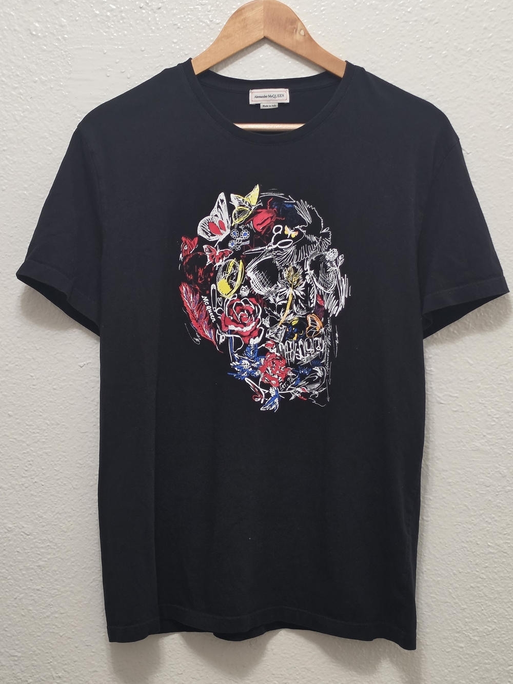 Alexander McQueen Graphic Skull Tee, M